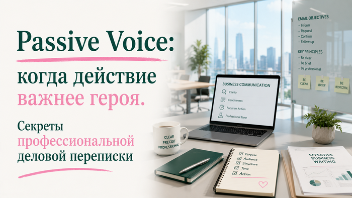 Passive Voice: когда действие важнее героя